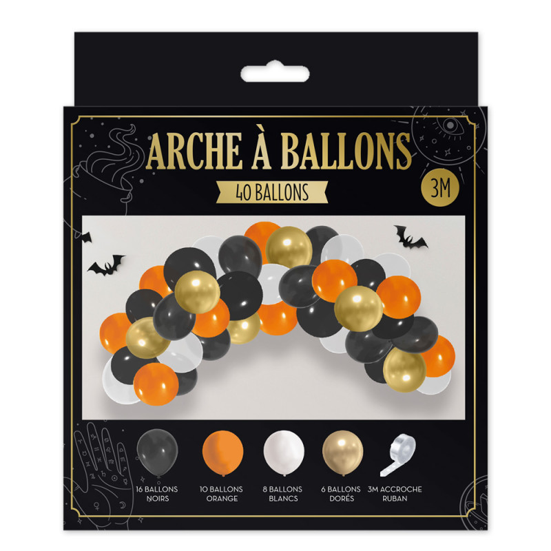 KIT ARCHE A BALLONS HALLOWEEN Ouest Fetes