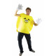 COSTUME BONBON ROND JAUNE