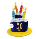 CHAPEAU ANNIVERSAIRE 50 ANS