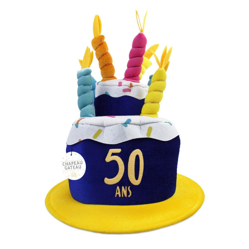 CHAPEAU ANNIVERSAIRE 50 ANS