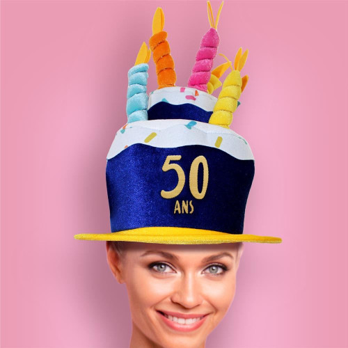 CHAPEAU ANNIVERSAIRE 50 ANS