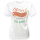 TEE SHIRT A DEDICACER FEMME RETRAITE