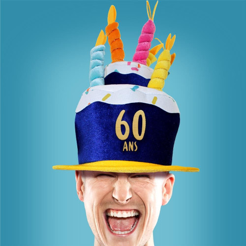 CHAPEAU ANNIVERSAIRE 60 ANS