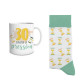 COFFRET MUG CHAUSSETTES 30 ANS