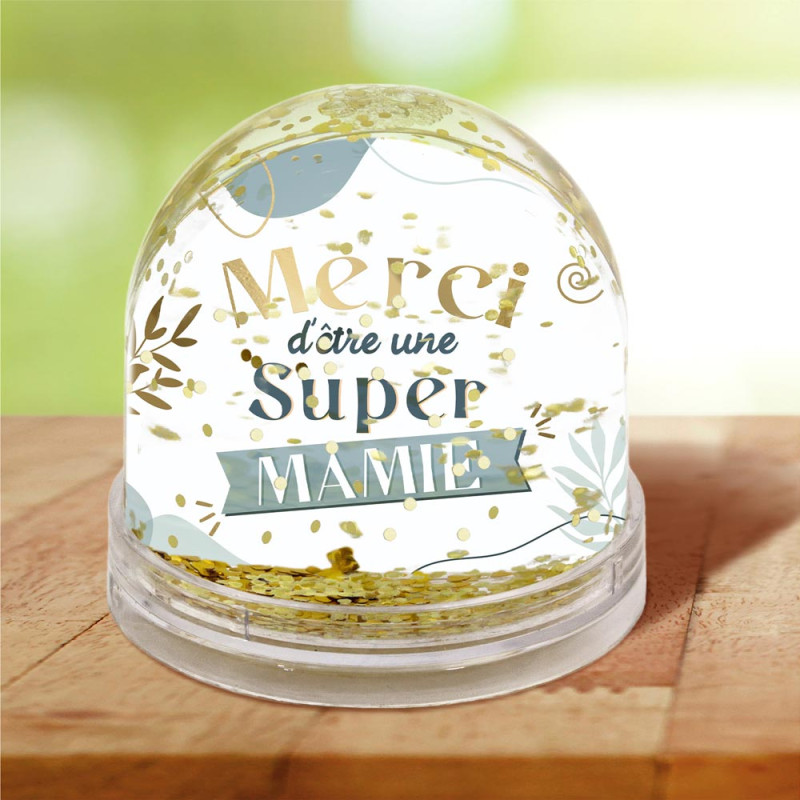 BOULE A NEIGE "SUPER MAMIE"