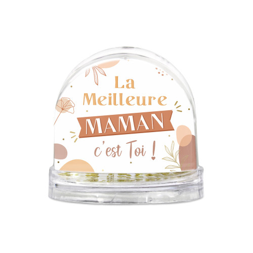 BOULE A NEIGE &quot;MEILLEURE MAMAN