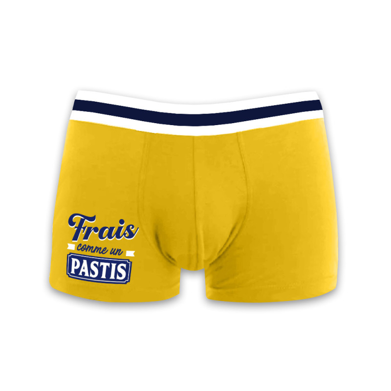 BOXER "FRAIS COMME UN PASTIS" TAILLE L