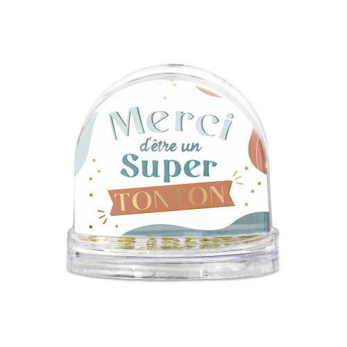 BOULE A NEIGE &quot;SUPER TONTON&quot;