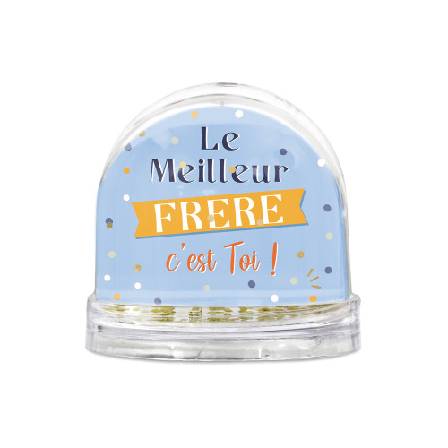 BOULE A NEIGE &quot;MEILLEUR FRERE&quot;