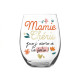 VERRE ROND "MAMIE CHERIE"