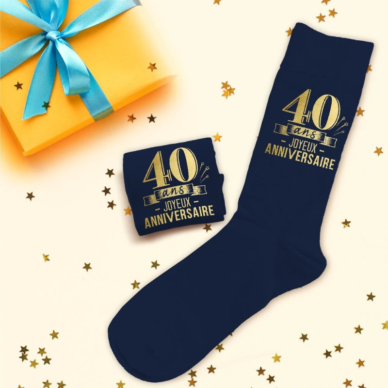 CHAUSSETTES HOMME 40 ANS