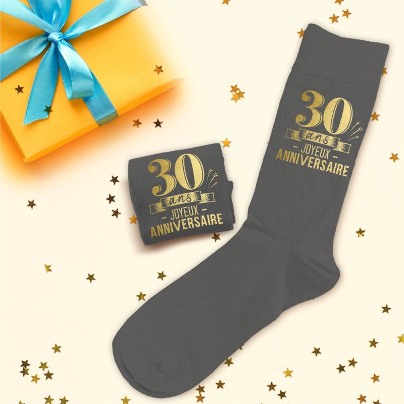 CHAUSSETTES HOMME 30 ANS