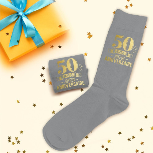 CHAUSSETTES HOMME 50 ANS