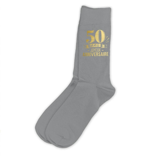 CHAUSSETTES HOMME 50 ANS