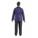 UNIFORME NOIR/VIOLET HOMME MERCREDI TAILLE M