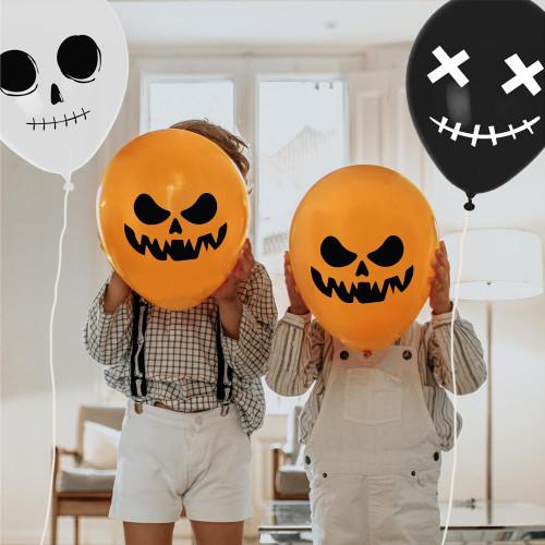 6 BALLONS HALLOWEEN