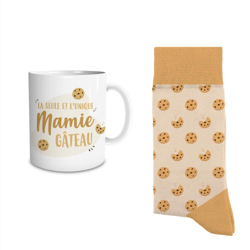 Coffret Cadeau Papa Poule Unique : Mug & Chaussettes