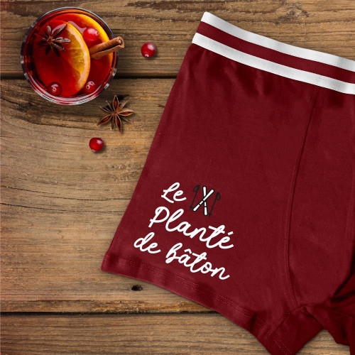 BOXER &quot;LE PLANTE DE BATON&quot; M