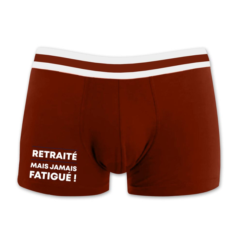 BOXER "RETRAITE MAIS JAMAIS FATIGUE"