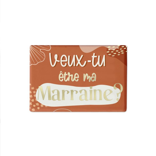 MAGNETTE ANNONCE "MARRAINE"