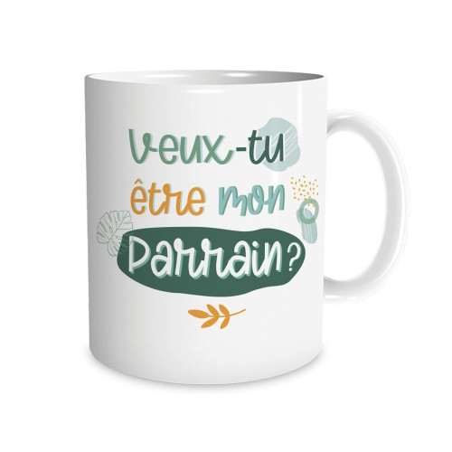 MUG VEUX TU ETRE MON PARRAIN ?