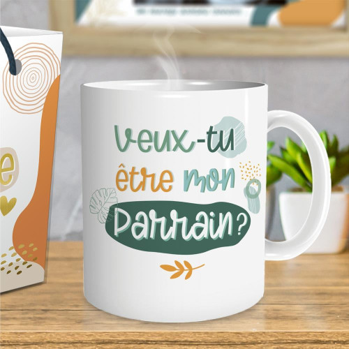 MUG VEUX TU ETRE MON PARRAIN ?