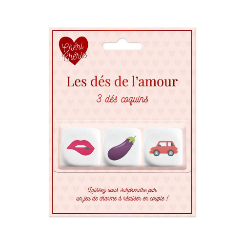 DES COQUIN 3PCS SAINT VALENTIN