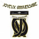 GUIRLANDE LETTRES JOYEUX ANNIVERSAIRE ART DECO