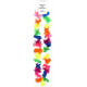 COLLIER HAWAIEN MULTICOLORE NEON