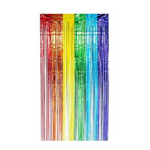 RIDEAU EN ALUMINIUM UNI ARC-EN CIEL