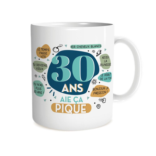 MUG ANNIVERSAIRE 30 ANS