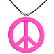 COLLIER HIPPIE ROSE NEON