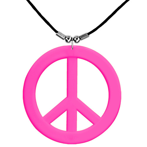 COLLIER HIPPIE ROSE NEON