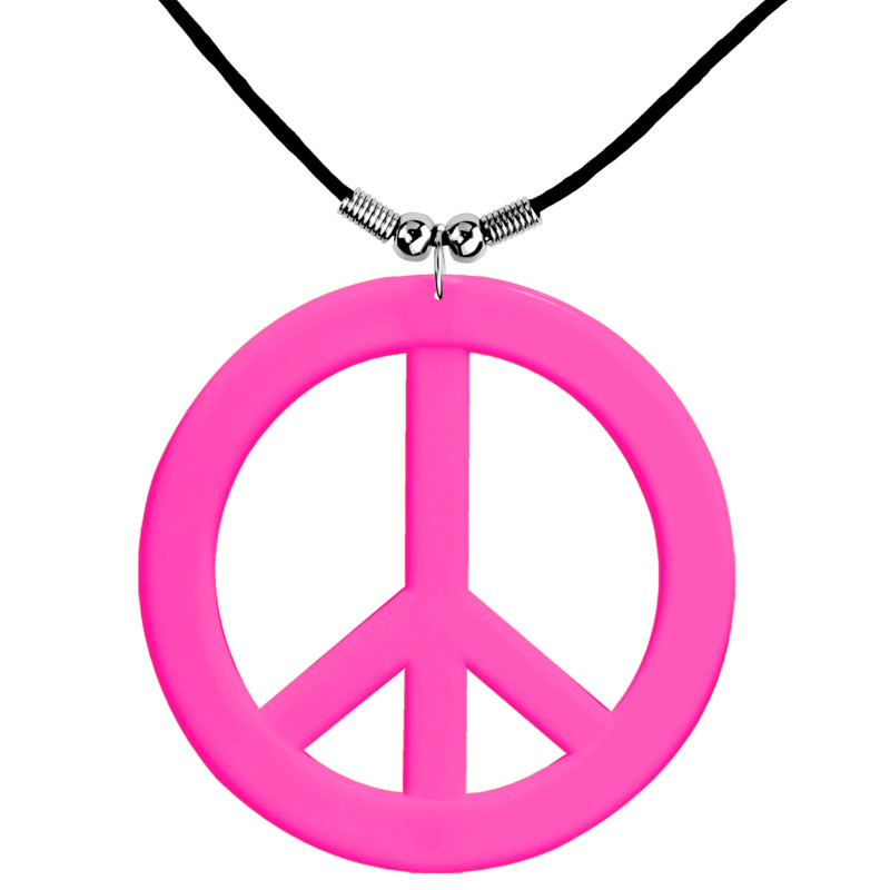 COLLIER HIPPIE ROSE NEON