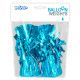 SET 2 POIDS BALLONS TURQUOISE