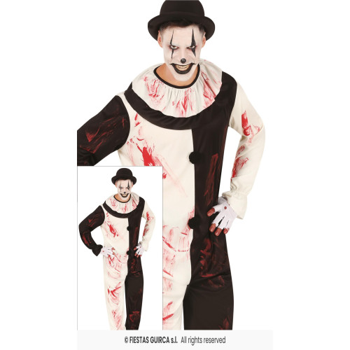 COSTUME TERRORIFIC CLOWN M