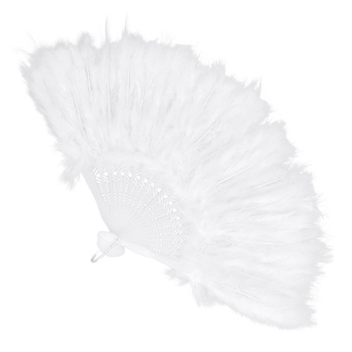 EVENTAIL PLUMES BLANC