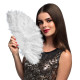 EVENTAIL PLUMES BLANC