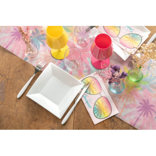 20 SERVIETTES SUMMER MULTICOLORE