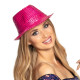 CHAPEAU SEQUIN POPSTAR FUCHSIA