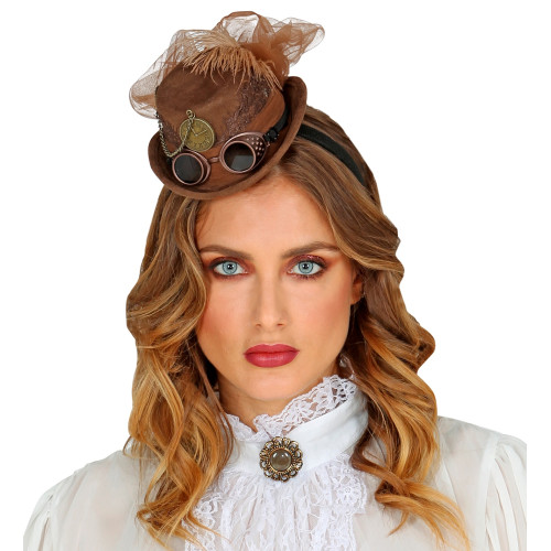 MINI CHAPEAU HAUT DE FORME STEAMPUNK