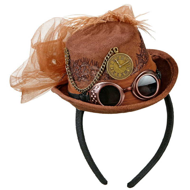 MINI CHAPEAU HAUT DE FORME STEAMPUNK