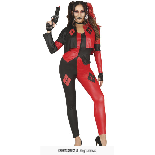 COSTUME REBEL HARLEQUIN 14/16 ANS