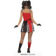 COSTUME HARLEQUIN CHEERLEADER L