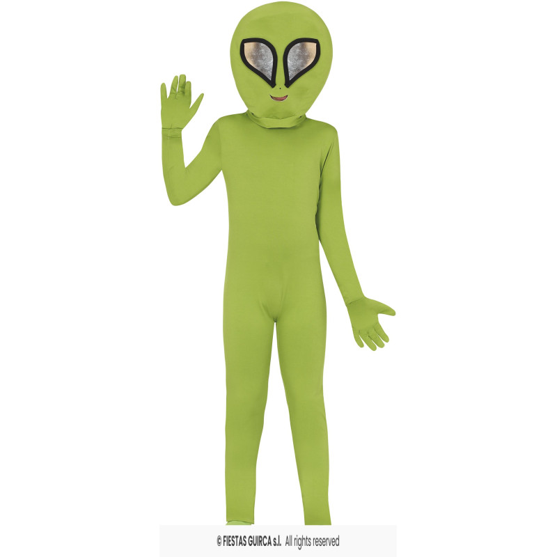 COSTUME ALIEN ENFANT 5/6 ANS