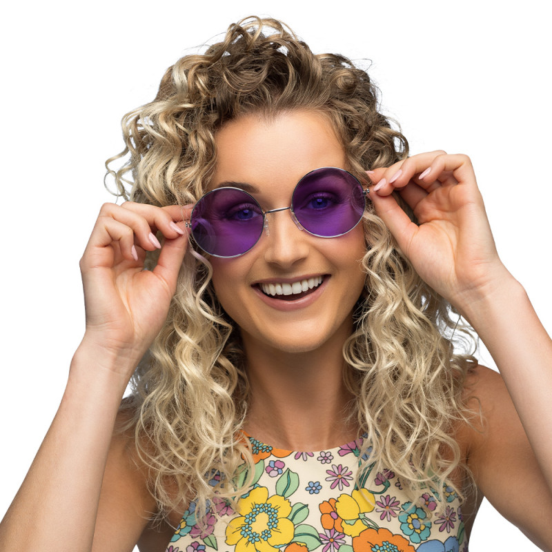 LUNETTES PARTY HIPPIE XL VIOLET