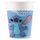 8 GOBELETS STITCH 25CL