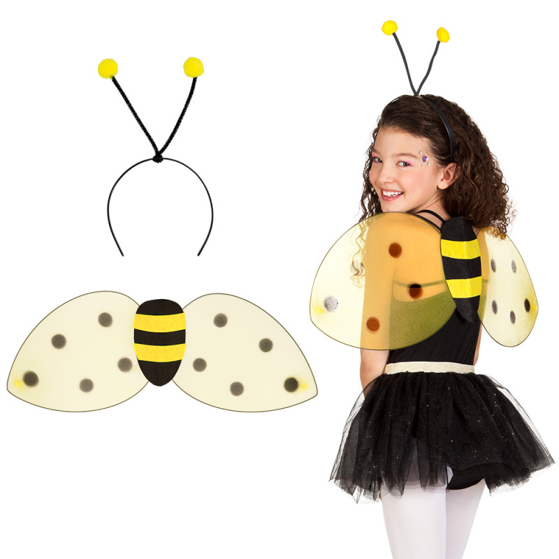 SET ABEILLE ( TIARE ET AILES)