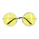 LUNETTES PARTY HIPPIE XL JAUNE