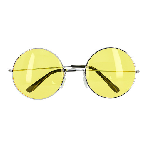 LUNETTES PARTY HIPPIE XL JAUNE